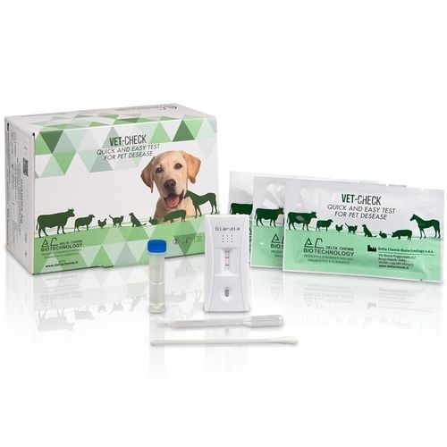 Schnelltest für Veterinärmedizin - VR007 - DELTA CHEMIE BIOTECHNOLOGY - für Katzen / für Hunde / Giardia lamblia