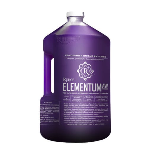 Schäumendes Reinigungsmittel - ELEMENTUM AW - Ruhof Corp. - flüssig / Enzyme / enzymatisch