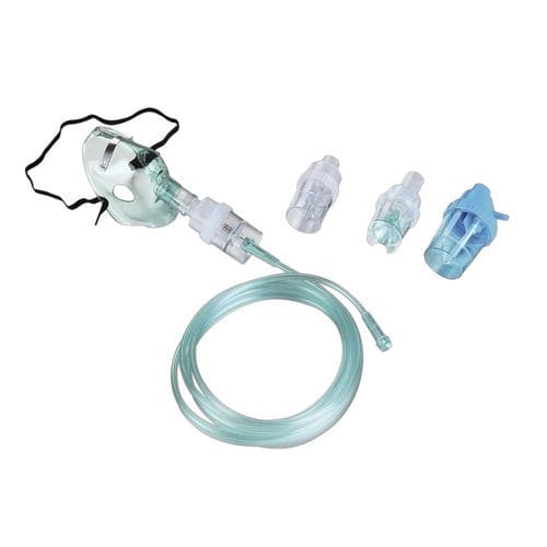 PVC-Verneblermaske - 35-S-12A - Secured Medical Direction - verstellbar / transparent / zum Einmalgebrauch