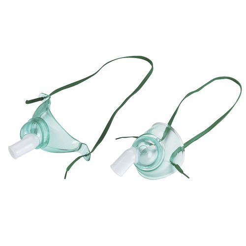 Maske für künstliche Beatmung / für Tracheotomie - 327 series - Secured Medical Direction - PVC / transparent / verstellbar
