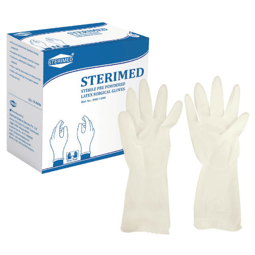 Latexhandschuh - SMD 1000 - SteriMed Medical Devices - chirurgisch / puderfrei / gepudert