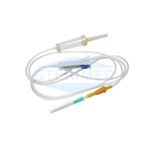 Infusionsset mit Filter zur Vorbeugung von Partikel-Kontamination - SMD 1100 - SteriMed Medical Devices - mit Absperrhahn / mit Tropfkammer