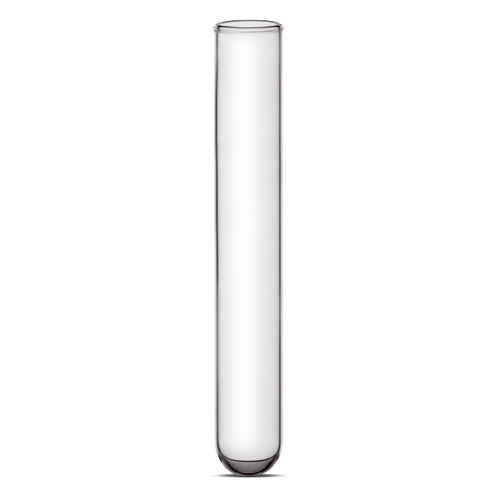 Labor-Reagenzglas - Nipro Middle East FZE - Rundboden / mit flachem Boden / Glas