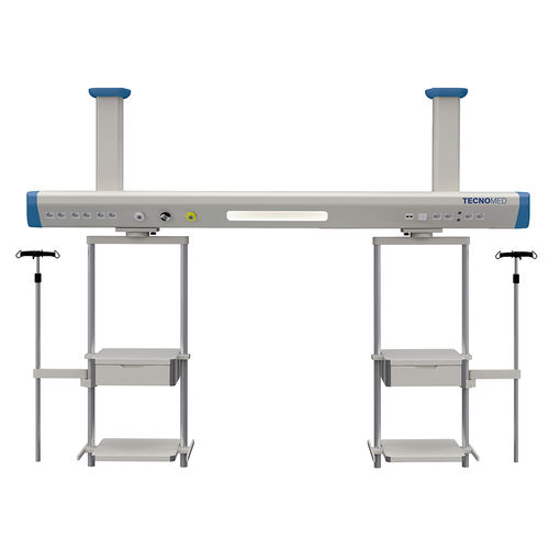 Deckenmontierter Verteilerbalken - TEC11.09 - Tecnomed Medical Sistemler Ve Turizm Sanayi Ticare Limited Sirketi - für Intensivpflege / modular / mit Gondel