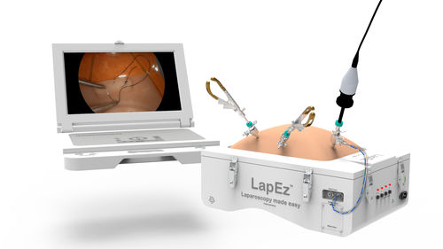Medizinischer Simulator / für Laparoskopie - LapEz - Veol Medical Technologies - Ausbildung / chirurgisch / tragbar