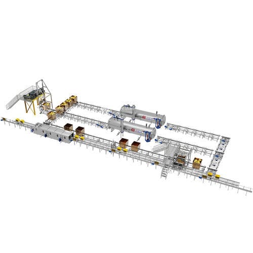 Medizinisches Abfallaufbereitungssystem - 20t/d - Zhucheng Zhongnenghe Machinery Technology Co., Ltd. - automatisch / mit sterilisator