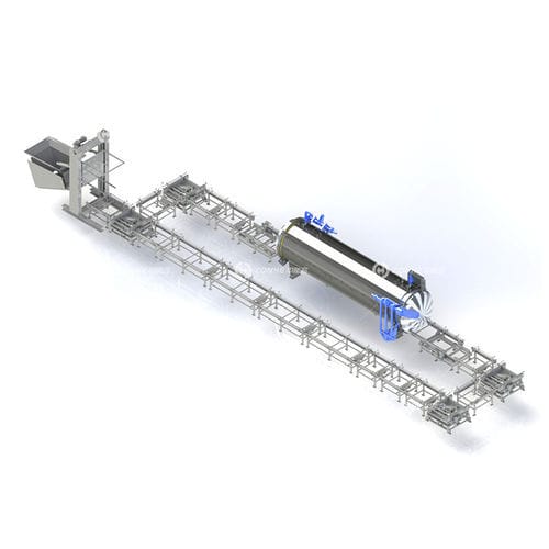 Medizinisches Abfallaufbereitungssystem - 15t/d - Zhucheng Zhongnenghe Machinery Technology Co., Ltd. - automatisch / mit sterilisator