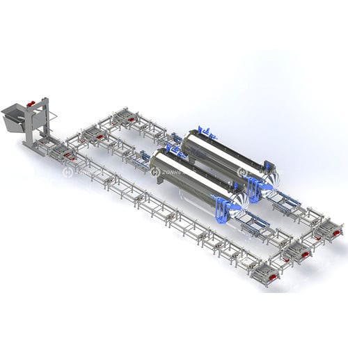 Abfallaufbereitungssystem für die Pharmaindustrie - 20t/d - Zhucheng Zhongnenghe Machinery Technology Co., Ltd. - medizinisch / automatisch / mit sterilisator