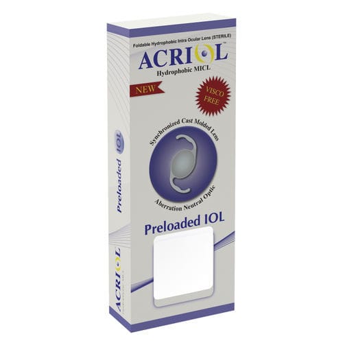 Monofokale Intraokularlinse - Acriol Pre-Loaded - Care Group