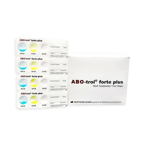 Blutgruppenbestimmungs-Teststreifen - 585127130DDE - AKRALAB