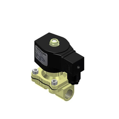 Gasventil - Thermoval - Solenoid / Edelstahl / Messing