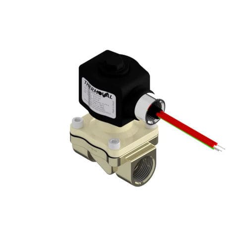Ventil für Biowissenschaften - Thermoval - Solenoid / Edelstahl / Messing