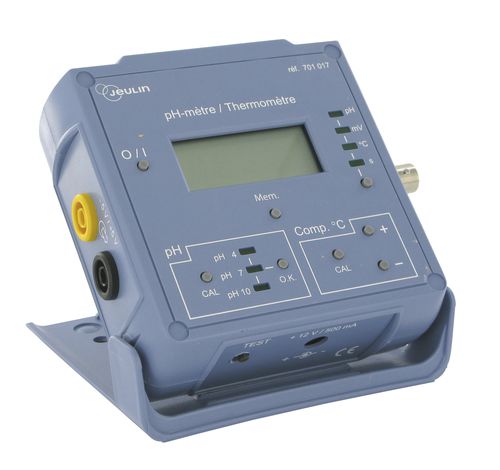 PH-Meter / Labor - Initio - JEULIN - tragbar / mit Thermometer