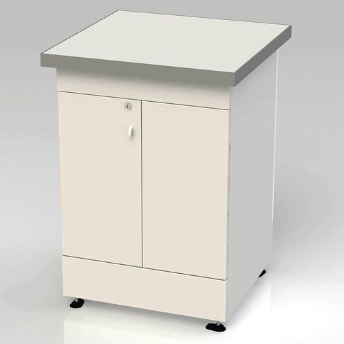 Laborschrank - 790115 - JEULIN - mit Tür / mit Schublade / weiß