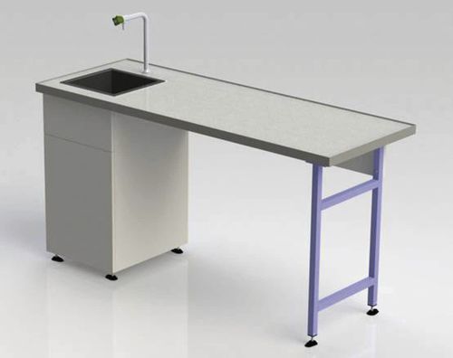 Arbeitsplatte für Labor / mit Waschbecken - 790333 - JEULIN - Nass