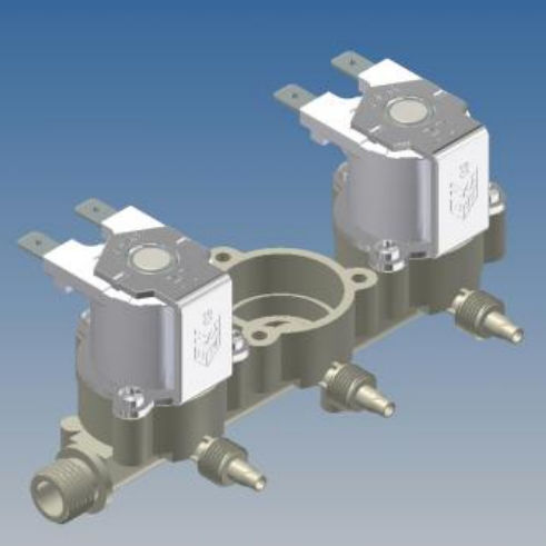 Solenoid-Magnetventil - 236 002 - Rpe - mit Servomotor / normal geschlossen / NC