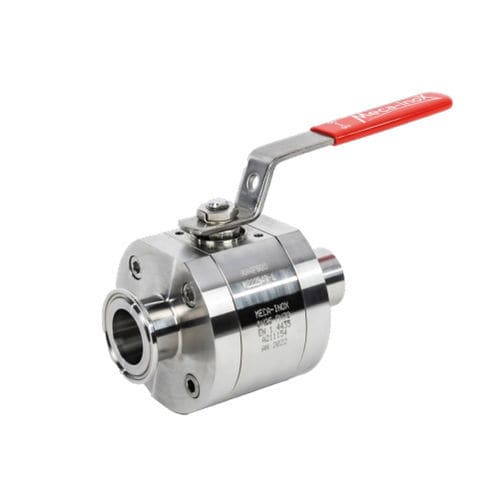 Kugelventil - MN4 F - Meca-Inox - für flansch / für Reiniger / für Schweißmaschine