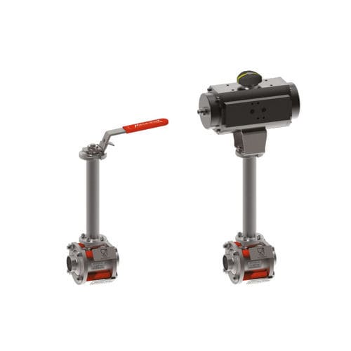 Kugelventil - PY4 I CY - Meca-Inox - Druckluft / für Lebensmittel / Kryogen