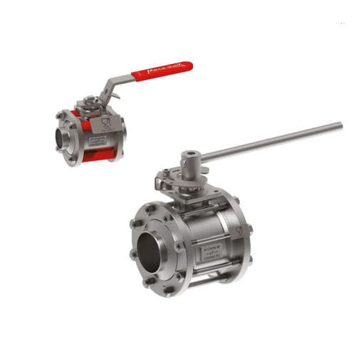 Druckluftventil - PH4 I - Meca-Inox - für die Gasindustrie / Gewinde / 3-teilig