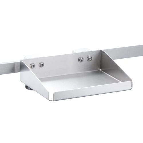 Edelstahlregal - 124-002-bb-tt - Guido Buschmeier Maschinenbau - Aluminium / schienenmontiert