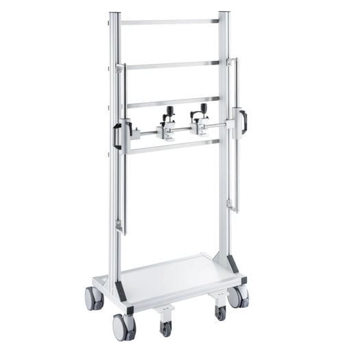Medizinischer Wagen - 126-005 - Guido Buschmeier Maschinenbau - für Kliniken / Service / anodisiertes Aluminium