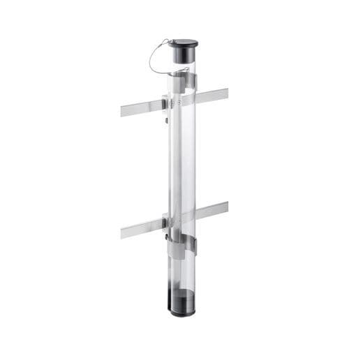 Träger für Katheter - 118-031-lll - Guido Buschmeier Maschinenbau - doppelt / Aluminium / Edelstahl