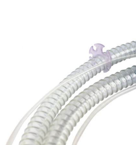 Schlauch für medizinische Gase - Medial Global - PVC / Spiral / transparent