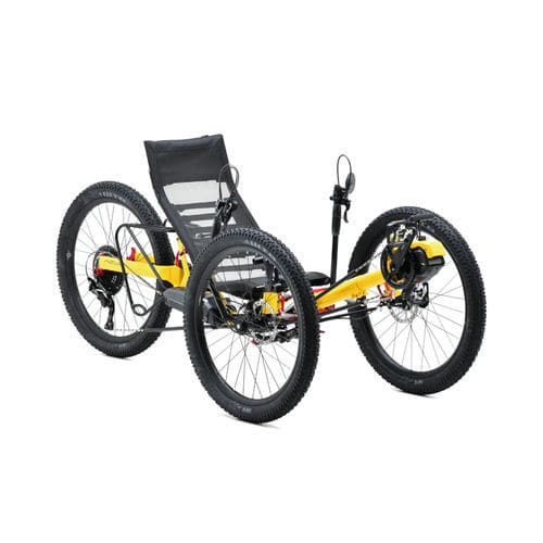 Liegedreirad zum Treten - Ti-FLY X - Azub Bike - für Erwachsene / zusammenklappbar / schwarz