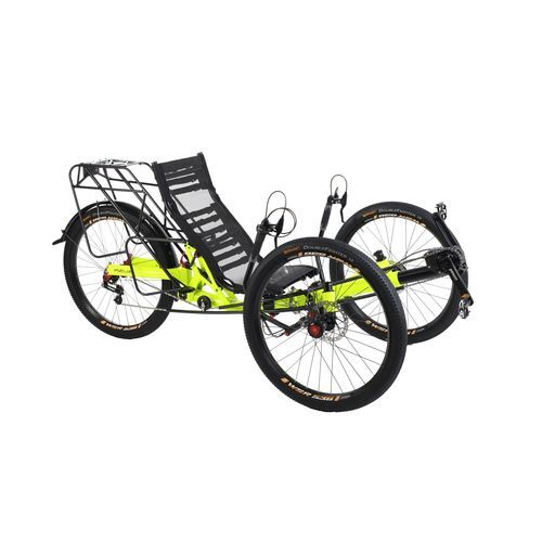 Liegedreirad zum Treten - TRIcon GR - Azub Bike - für Erwachsene / zusammenklappbar / gelb