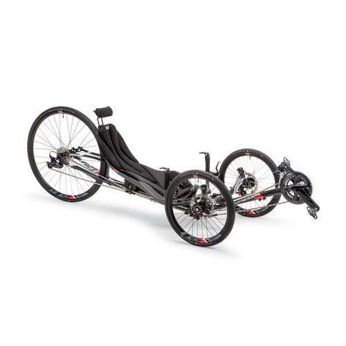 Liegedreirad zum Treten - VTX - ICE Trikes - für Erwachsene / schwarz