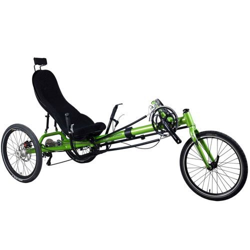 Orthopädisches Dreirad / zum Treten - Futuro - Delta Trike - Cycles Performer - für Erwachsene / grün