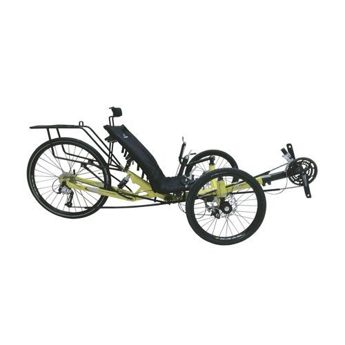 Liegedreirad zum Treten - Trike F-JC26x - Cycles Performer - für Erwachsene / grün