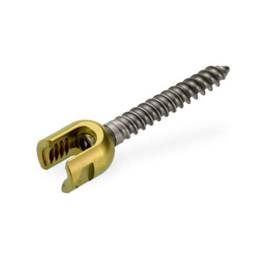 Pedikelschraube für Lumbal-Thorakal-Wirbel - Acrotec Medtech - monoaxial / Metall