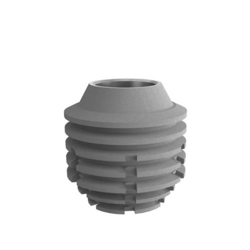 Konisches Zahnimplantat - 3.0 Well  - DentalMaster (Xiamen) Medical Technology Co., Ltd - Titan / mit Innenverbindung / kurz