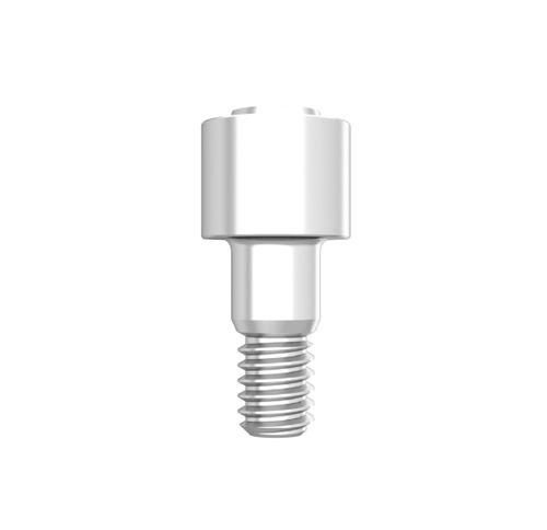 Implantat-Abutment / Titan - DentalMaster (Xiamen) Medical Technology Co., Ltd - mit Außenverbindung / gerade / Schrauben