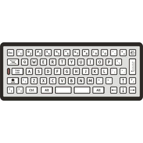 Tastatur mit Ziffernblock - 2210-35202 - STORM INTERFACE - Edelstahl / Metall / USB