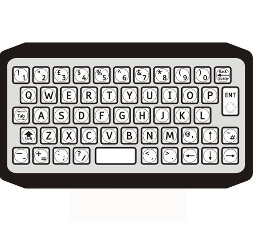 Tastatur mit Ziffernblock - 2205-55201 - STORM INTERFACE - USB / hermetisch