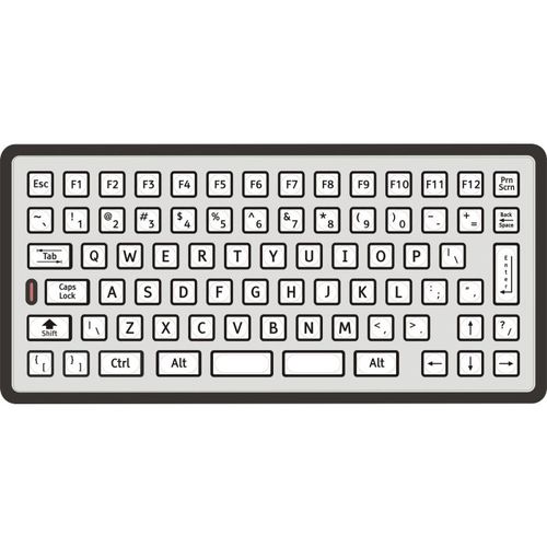 Tastatur mit Ziffernblock - 2220-55202 - STORM INTERFACE - Edelstahl / USB