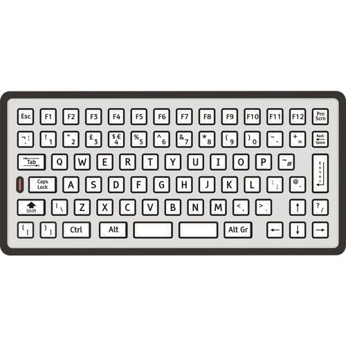 Tastatur mit Ziffernblock - 2220-35201 - STORM INTERFACE - Edelstahl / Metall / USB