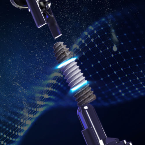 Zylindrisches Zahnimplantat - PQF5010QNP - Point Implant - Titan / mit Innenverbindung / gerade