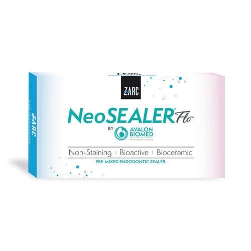 Zahnmedizinisches Material / Zirkonium - NeoSealer Flo® - Zarc4endo S.A - Biokeramik / Hydroxyapatit / für Wurzelkanalfüllung