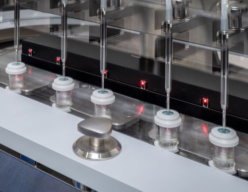 Automatisierte füllmaschinen - Crystal™ PX  - Aseptic Technologies - per Gewicht / bodenstehend / für Flüssigkeiten