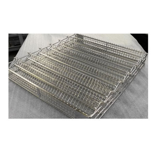 Sterilisationstablett für Instrumente - NGS Engineering - perforiert / Edelstahl / autoklavierbar