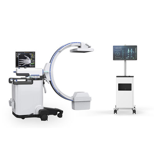 Mobiler C-Bogen - YSX-C605A - YSENMED - mit Flachbildsensor / mit Videosäule / mit integriertem Bildschirm