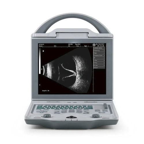 Tragbares Ultraschallgerät - YSODU5 - YSENMED - für ophthalmische Ultraschalluntersuchungen / Schwarz-Weiß / mit integrierter Konsole