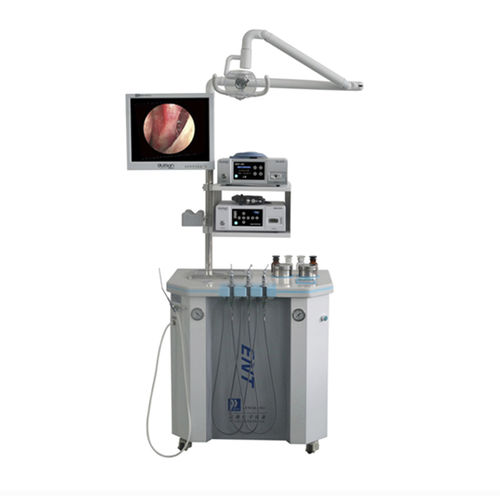 HNO-Arbeitsstation - YSENT-ETU02C - YSENMED - mit Licht / mit Monitor / auf Rollen