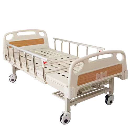 Krankenhausbett - YSHB-HN02B - YSENMED - manuell / neigbar / auf Rollen