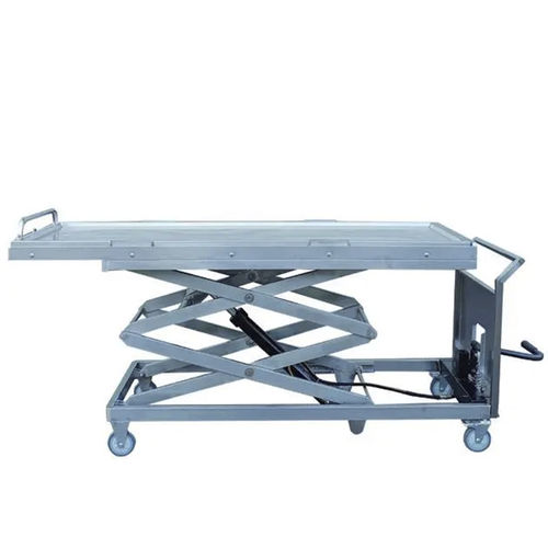 Hydraulischer Patientenlifter - YSSJT-56A - YSENMED - auf Rollen / höhenverstellbar / für Trage