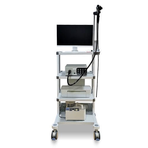 Endoskopie-Wagen / HD-Bildgebung - YSNJ-100VET - YSENMED - Weißlicht-Bildgebung / Full-HD-Bildgebung