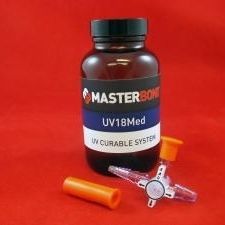 Medizinischer Montagekleber / für die medizinische Industrie - UV18Med - Master Bond - für Metall / für Glas / für Kunststoff